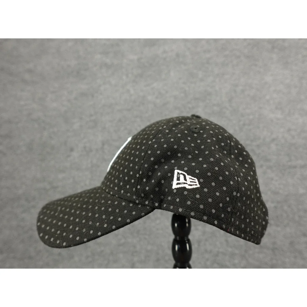 New Era 9TWENTY Hat Women OSFM Black Polka Dot Raiders NFL Excellent Relaxed Fit